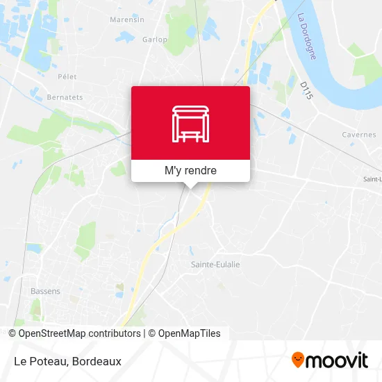 Le Poteau plan