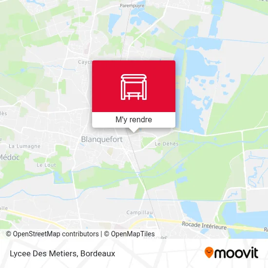 Lycee Des Metiers plan