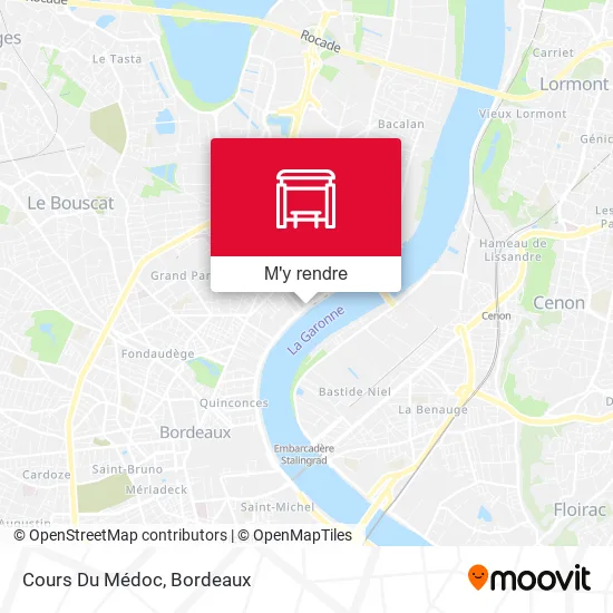 Cours Du Médoc plan