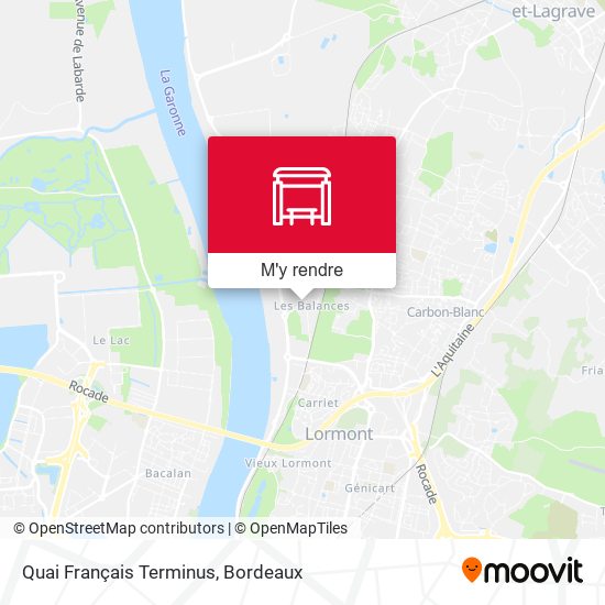 Quai Français Terminus plan