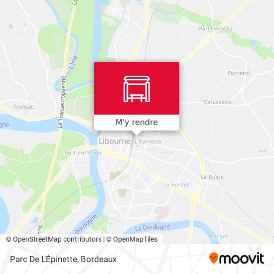 Parc De L'Épinette plan