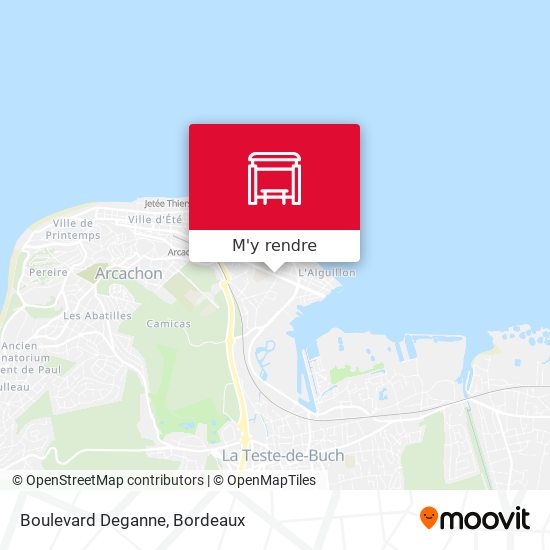 Boulevard Deganne plan
