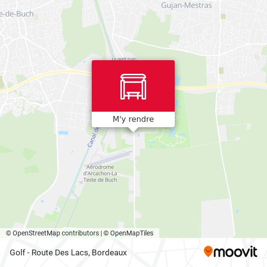 Golf - Route Des Lacs plan