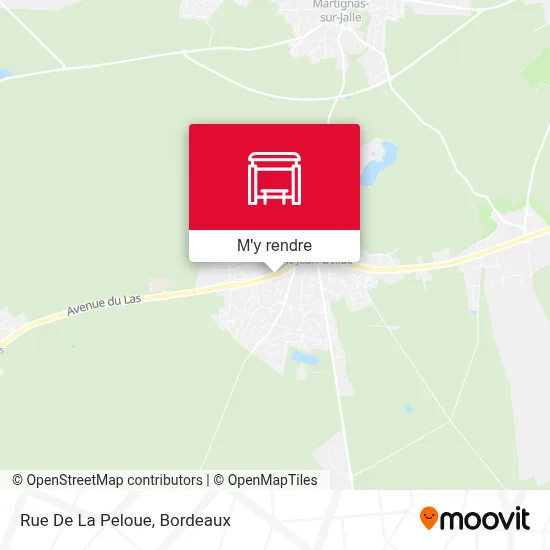 Rue De La Peloue plan