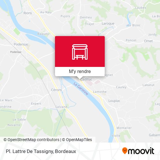 Pl. Lattre De Tassigny plan