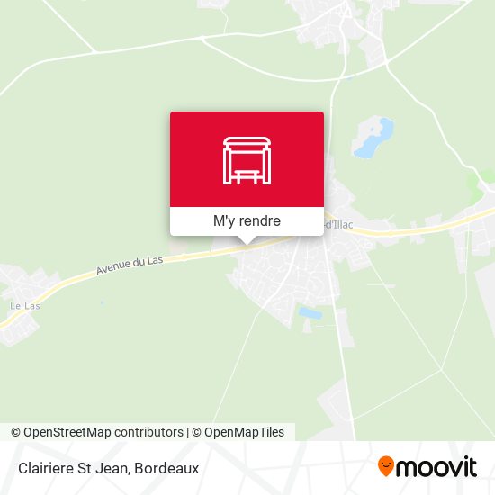 Clairiere St Jean plan