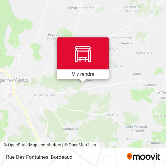 Rue Des Fontaines plan