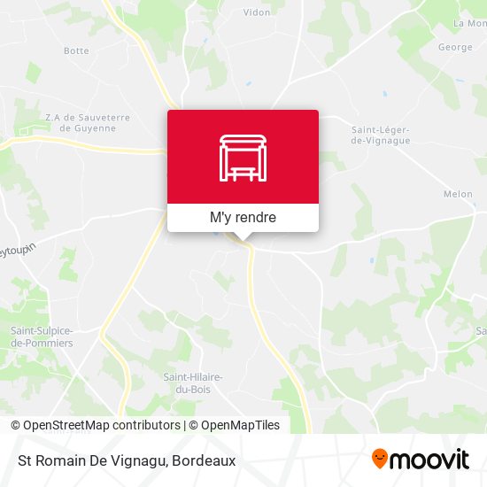 St Romain De Vignagu plan