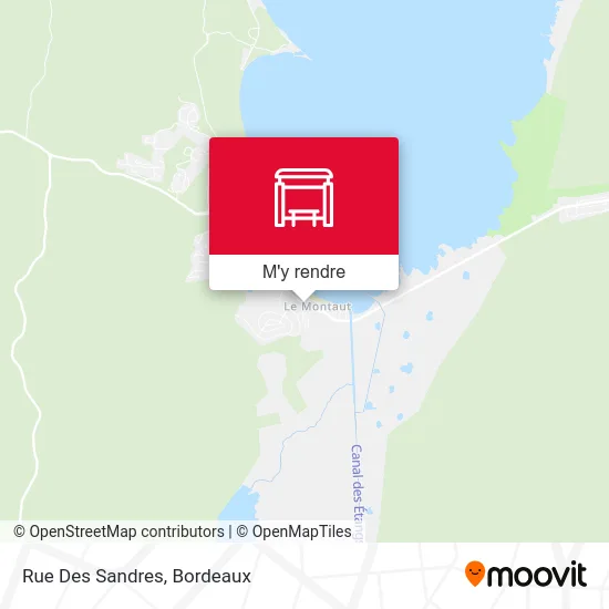 Rue Des Sandres plan