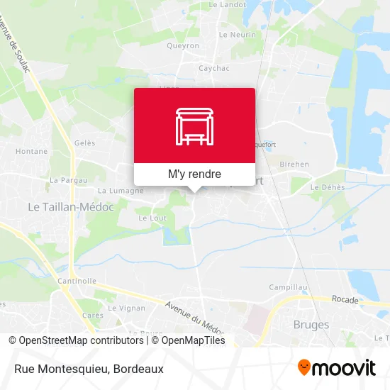 Rue Montesquieu plan