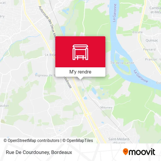 Rue De Courdouney plan