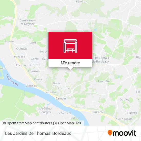 Les Jardins De Thomas plan