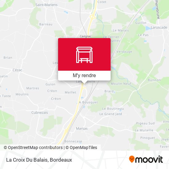 La Croix Du Balais plan
