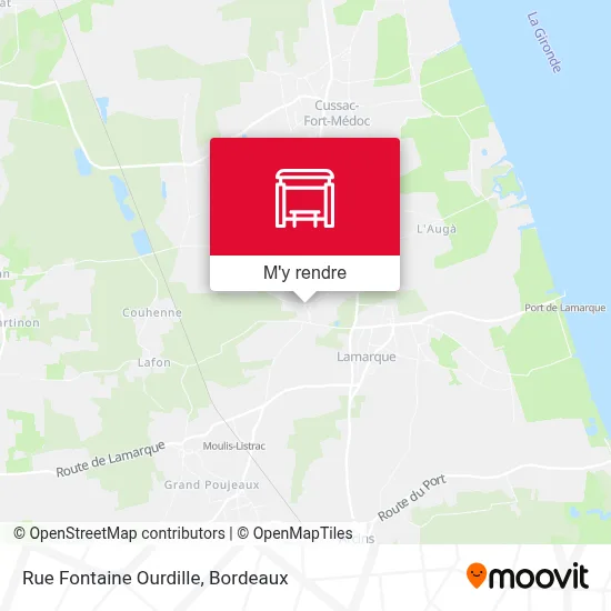 Rue Fontaine Ourdille plan