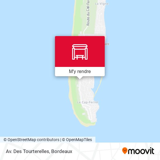 Av. Des Tourterelles plan