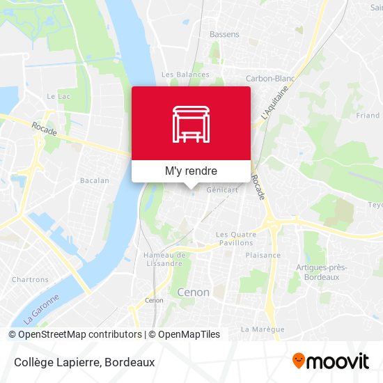 Collège Lapierre plan