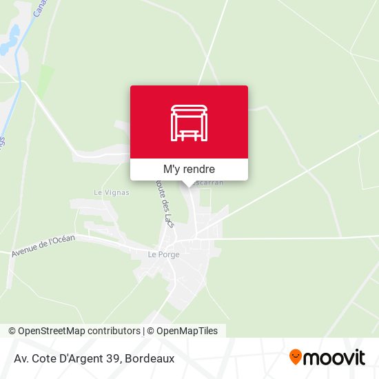 Av. Cote D'Argent 39 plan