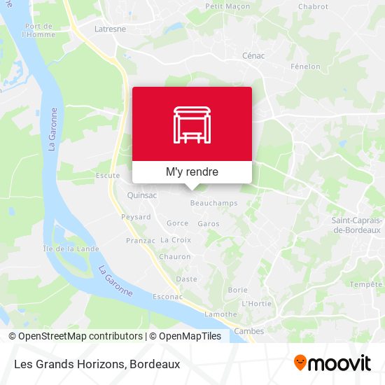 Les Grands Horizons plan