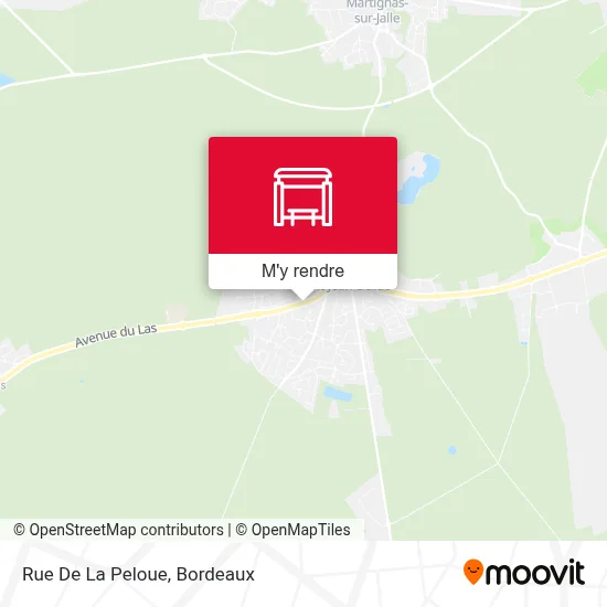 Rue De La Peloue plan