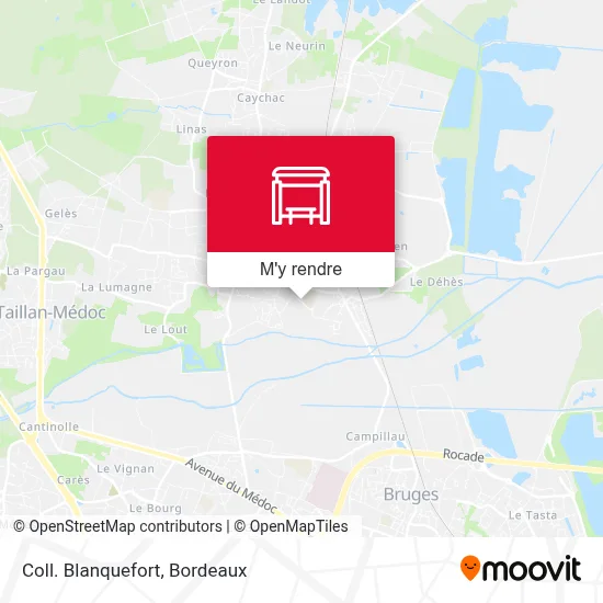 Coll. Blanquefort plan