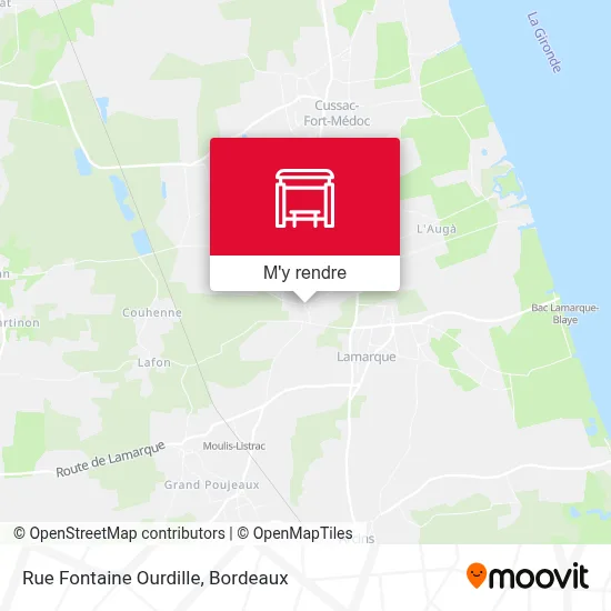 Rue Fontaine Ourdille plan