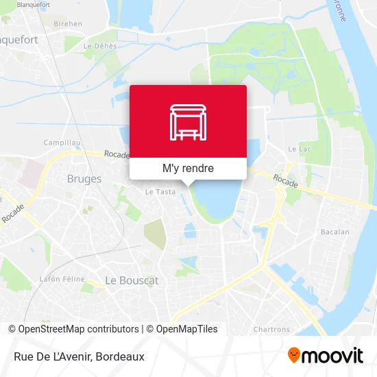 Rue De L'Avenir plan