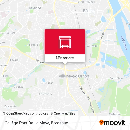 Collège Pont De La Maye plan