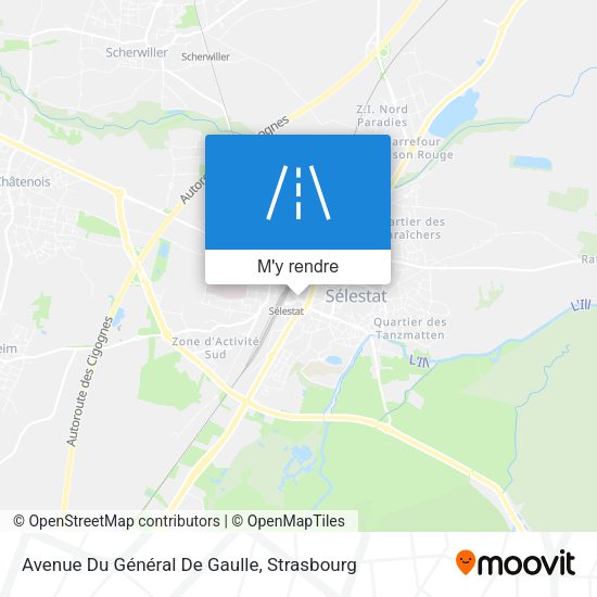 Avenue Du Général De Gaulle plan