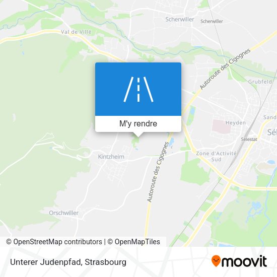 Unterer Judenpfad plan