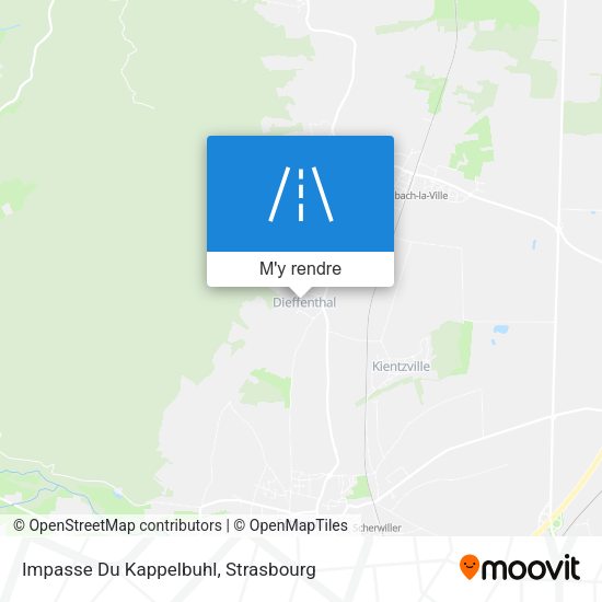 Impasse Du Kappelbuhl plan