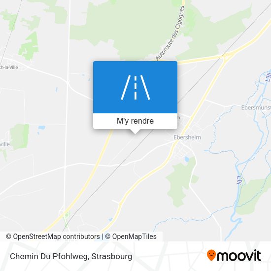 Chemin Du Pfohlweg plan