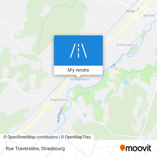 Rue Traversière plan