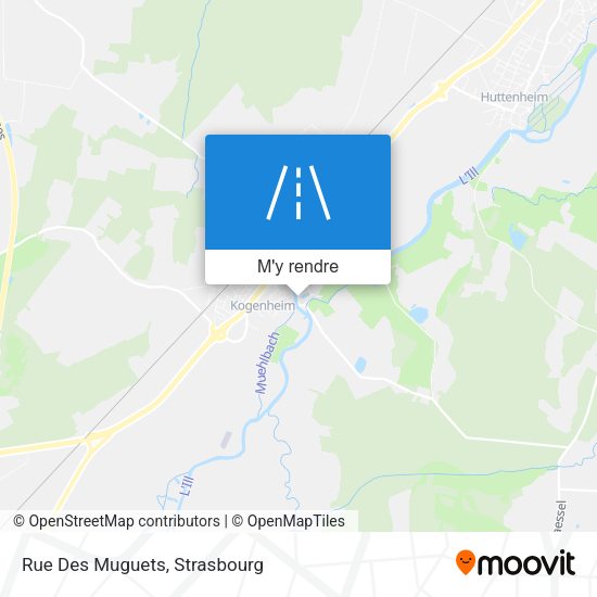 Rue Des Muguets plan