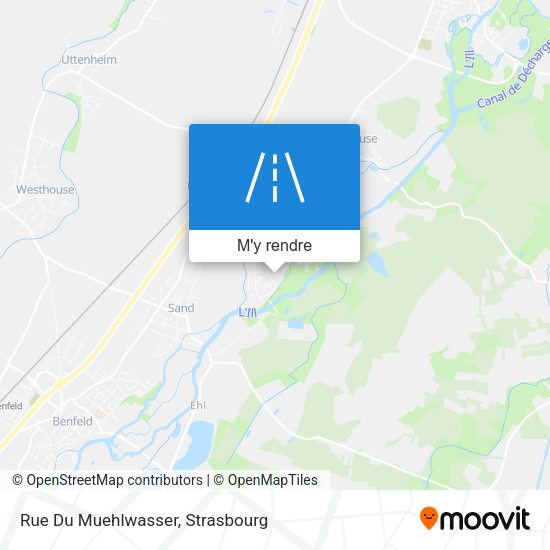 Rue Du Muehlwasser plan