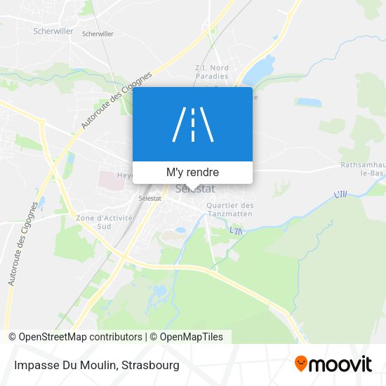 Impasse Du Moulin plan