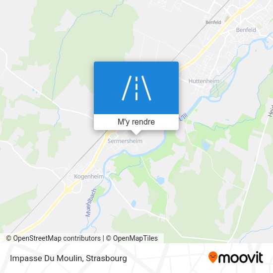 Impasse Du Moulin plan