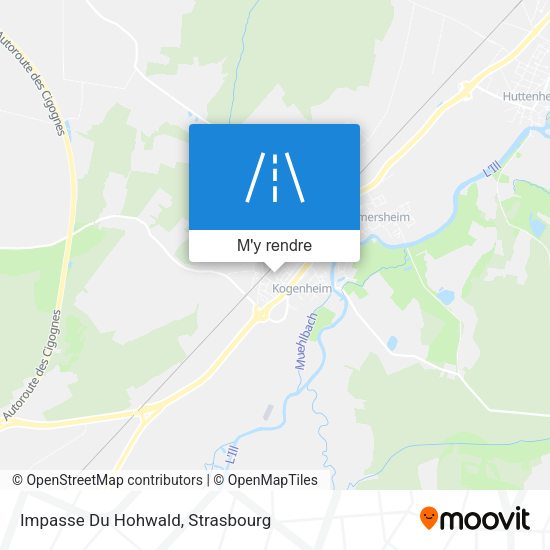Impasse Du Hohwald plan