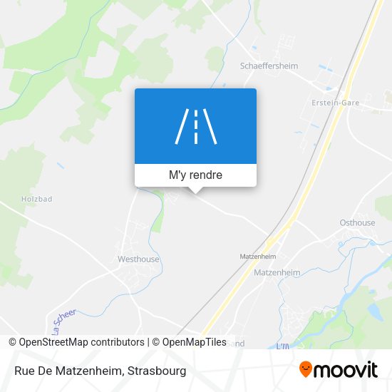 Rue De Matzenheim plan