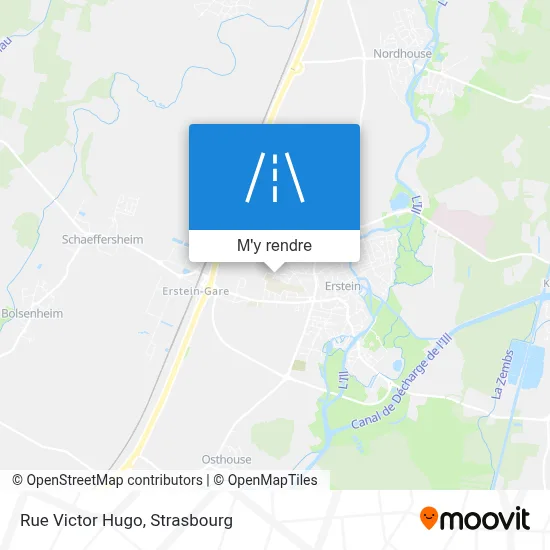 Rue Victor Hugo plan