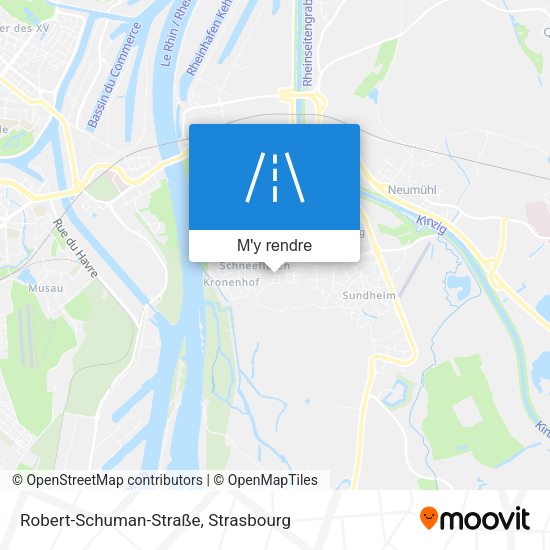Robert-Schuman-Straße plan