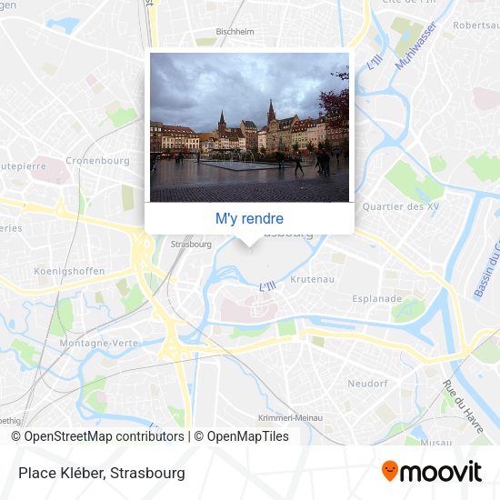Place Kléber plan