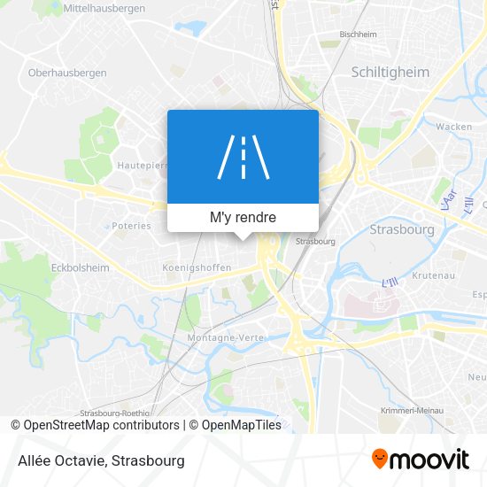 Allée Octavie plan