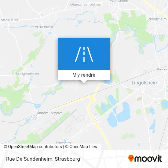 Rue De Sundenheim plan