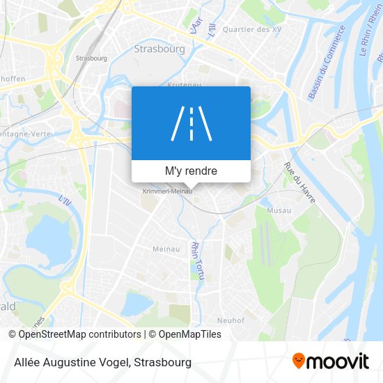 Allée Augustine Vogel plan
