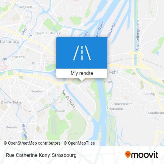 Rue Catherine Kany plan