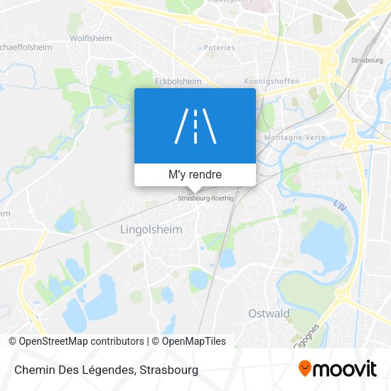 Chemin Des Légendes plan