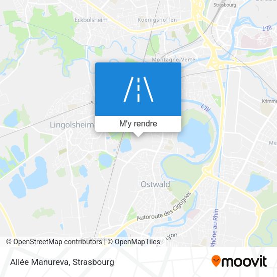 Allée Manureva plan