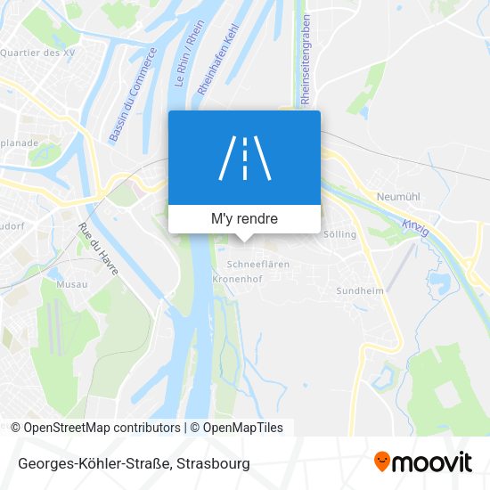 Georges-Köhler-Straße plan