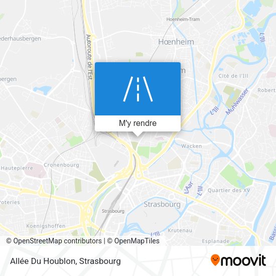 Allée Du Houblon plan