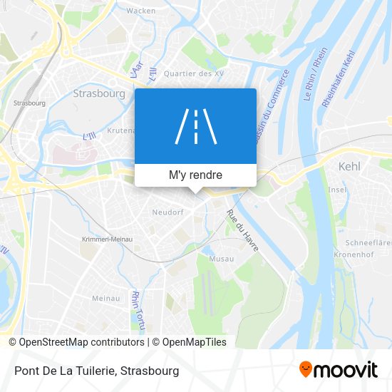 Pont De La Tuilerie plan